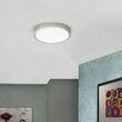 Plafoniera moderna argintie LED 22W/2100lm/3000K, Lero DL 7-622/23 Titan Orion